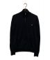 FRED PERRY（フレッドペリー）の古着「CLASSIC ZIP THROUGH CARDIGAN」｜ブラック