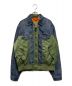 LEVI'S（リーバイス）の古着「MA-1 HYBRID TRUCKER JACKET」｜インディゴ