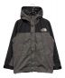 THE NORTH FACE（ザ ノース フェイス）の古着「マウンテンライトデニムジャケット」｜ブラック×グレー