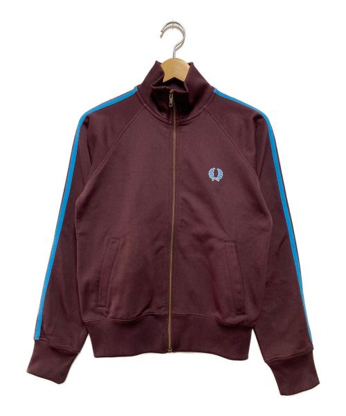 FRED PERRY（フレッドペリー）FRED PERRY (フレッドペリー) ヴィンテージトラックジャケット ボルドー サイズ:UK10の古着・服飾アイテム