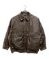 CLEL（クレイル）の古着「Vintage Design Fake Leather Blouson」｜ブラウン