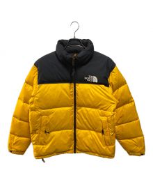 THE NORTH FACE（ザ ノース フェイス）の古着「ヌプシダウンジャケット」｜イエロー