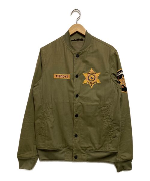 MAHARISHI（マハリシ）MAHARISHI (マハリシ) Travis Scott (トラヴィス スコット) YEAR OF THE COWBOY TOUR JACKET オリーブ サイズ:Sの古着・服飾アイテム