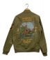 MAHARISHI (マハリシ) Travis Scott (トラヴィス スコット) YEAR OF THE COWBOY TOUR JACKET オリーブ サイズ:S：13000円