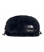 THE NORTH FACE×SUPREMEザ ノース フェイス×シュプリーム）の古着「Faux Fur Waist Bag」｜ブラック