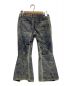 ISSEY MIYAKE (イッセイミヤケ) Rose Embossed Paneled Flared Denim Pants インディゴ サイズ:1：15000円