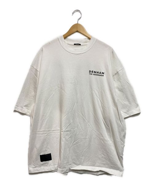 Denham（デンハム）Denham (デンハム) GROUND Y (グラウンドワイ) DHGY JUMBO TEE ホワイト サイズ:Lの古着・服飾アイテム