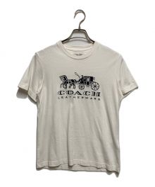 COACH（コーチ）の古着「Tシャツ」｜ホワイト