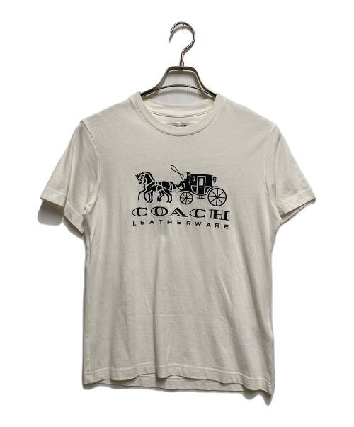 COACH（コーチ）COACH (コーチ) Tシャツ ホワイト サイズ:Sの古着・服飾アイテム