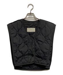 TODAYFUL（トゥデイフル）の古着「Quilting Short Vest」｜ブラック