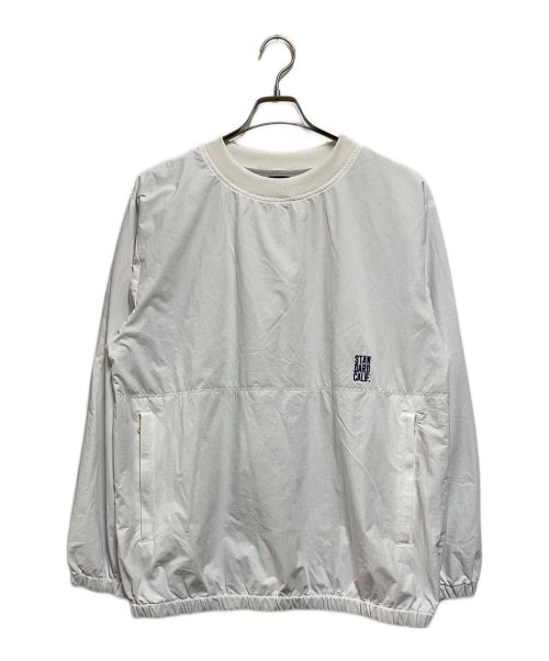 STANDARD CALIFORNIA（スタンダードカリフォルニア）STANDARD CALIFORNIA (スタンダードカリフォルニア) SD CORDURA STRETCH UTILITY PULLOVER SHIRT ホワイト サイズ:L 未使用品の古着・服飾アイテム