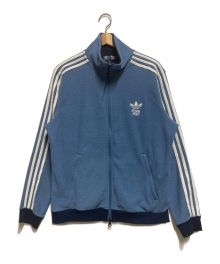 adidas（アディダス）の古着「BOGEY BOYS パイル トラックジャケット」｜ブルー