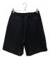 Graphpaper (グラフペーパー) SELVAGE WOOL WIDE TUCK CHEF SHORT ブラック サイズ:F：14000円