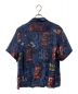 WACKO MARIA (ワコマリア) BlackEyePatch (ブラックアイパッチ) HAWAIIAN SHIRT ネイビー サイズ:М：18000円