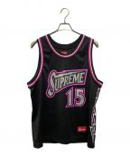 SUPREMEシュプリーム）の古着「Bolt Basketball Jersey」｜ブラック