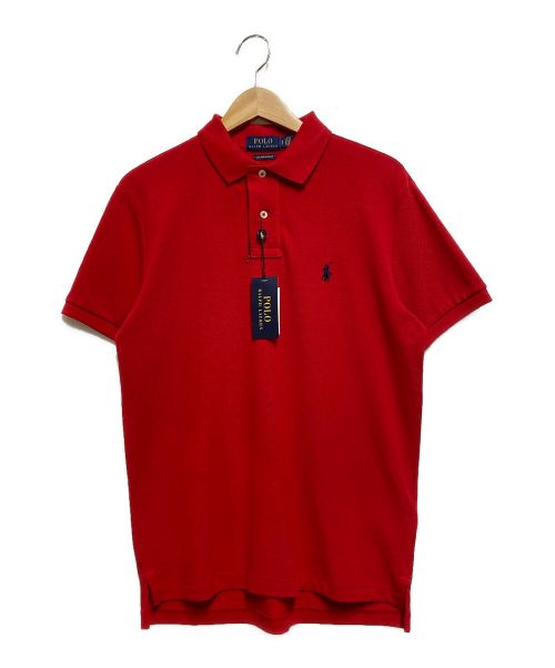 POLO RALPH LAUREN（ポロ・ラルフローレン）POLO RALPH LAUREN (ポロ・ラルフローレン) ポロシャツ レッド サイズ:S 未使用品の古着・服飾アイテム