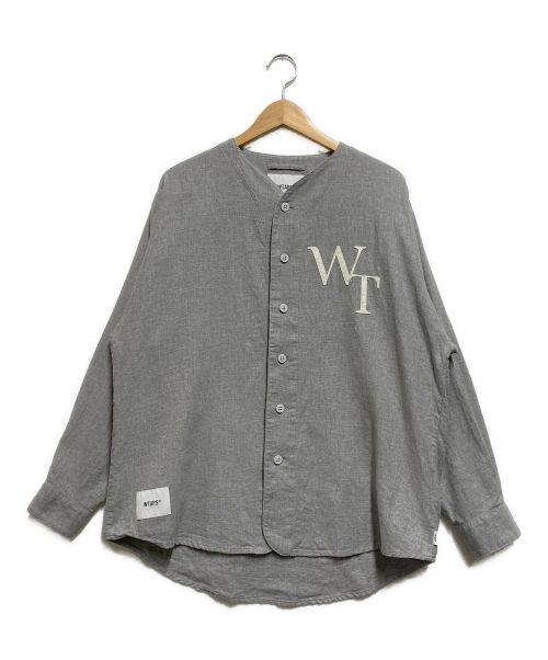 WTAPS（ダブルタップス）WTAPS (ダブルタップス) LEAGUE / LS / COTTON. TWILL. LEAGUE グレー サイズ:1の古着・服飾アイテム