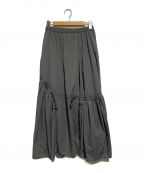 nagonstansナゴンスタンス）の古着「asymmetry drawstring skirt」｜グレー