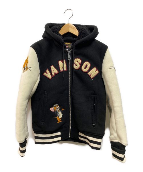 VANSON（バンソン）VANSON (バンソン) スタジャン ブラック サイズ:Sの古着・服飾アイテム