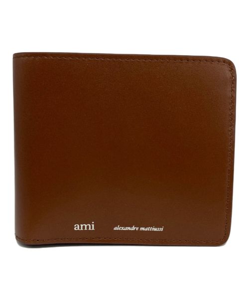 AMI Alexandre Mattiussi（アミ アレクサンドル マテュッシ）AMI Alexandre Mattiussi (アミ アレクサンドル マテュッシ) 札入れ ブラックの古着・服飾アイテム