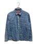 SUPREME（シュプリーム）の古着「Dimensions Logo Denim Shirt」｜インディゴ