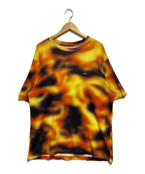 SUPREME（シュプリーム）SUPREME (シュプリーム) Small Box Tee Logo Flames オレンジ サイズ:Мの古着・服飾アイテム