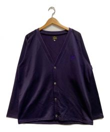 Needles（ニードルズ）の古着「V Neck Cardigan」｜パープル