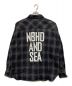 NEIGHBORHOOD (ネイバーフッド) WIND AND SEA (ウィンダンシー) OMBRE CHECK SHIRT LS オリーブ サイズ:XL：18000円