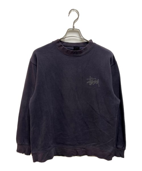 stussy（ステューシー）stussy (ステューシー) 90sドラゴンプリントスウェット ネイビー サイズ:Mの古着・服飾アイテム