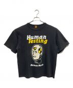 HUMAN MADE×ASAP ROCKYヒューマンメイド×エイサップロッキー）の古着「HUMAN TESTING TEE」｜ブラック