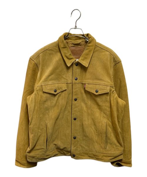 LEVI'S（リーバイス）LEVI'S (リーバイス) レザージャケット ベージュ サイズ:XLの古着・服飾アイテム