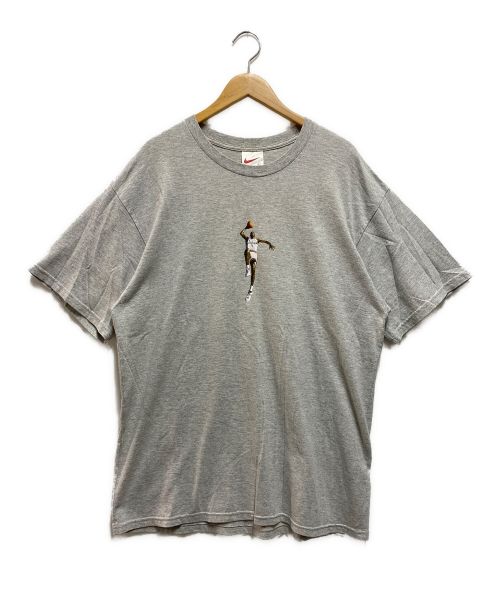 NIKE（ナイキ）NIKE (ナイキ) 90'sプリントTシャツ グレー サイズ:Lの古着・服飾アイテム