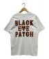 中古・古着 New Era (ニューエラ) BlackEyePatch (ブラックアイパッチ) GIANTS (ジャイアンツ) コラボプリントTシャツ ホワイト サイズ:М：3980円