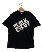 SUPREME×UNDERCOVERシュプリーム×アンダーカバー）の古着「Public enemy Tee」｜ブラック