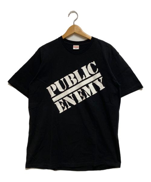 SUPREME（シュプリーム）SUPREME (シュプリーム) UNDERCOVER (アンダーカバー) Public enemy Tee ブラック サイズ:Мの古着・服飾アイテム