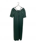 MURRALミューラル）の古着「Ivy halfsleeve dress」｜グリーン