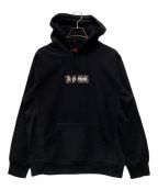 SUPREMEシュプリーム）の古着「Bandana Box Logo Hooded Sweatshirt」｜ブラック