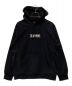 SUPREME（シュプリーム）の古着「Bandana Box Logo Hooded Sweatshirt」｜ブラック