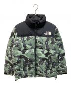 THE NORTH FACEザ ノース フェイス）の古着「Novelty Nuptse Jacket」｜グリーン