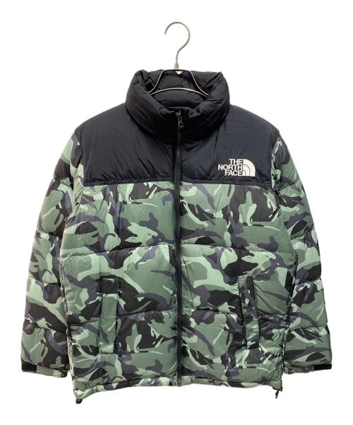 THE NORTH FACE（ザ ノース フェイス）THE NORTH FACE (ザ ノース フェイス) Novelty Nuptse Jacket グリーン サイズ:Lの古着・服飾アイテム