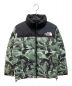 THE NORTH FACE（ザ ノース フェイス）の古着「Novelty Nuptse Jacket」｜グリーン