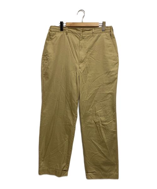 SO SHOP & HOSTEL（ソーショップ＆ホステ）SO SHOP & HOSTEL (ソーショップ＆ホステ) ORIGINAL EASY CHINO PANTS ベージュ サイズ:Lの古着・服飾アイテム