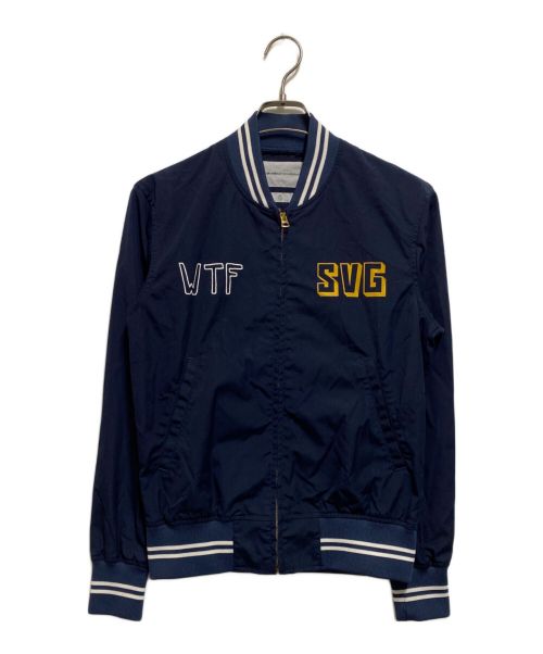 NEIGHBORHOOD SVG（ネイバーフッド）NEIGHBORHOOD SVG (ネイバーフッド) チームジャケット ネイビー サイズ:1の古着・服飾アイテム