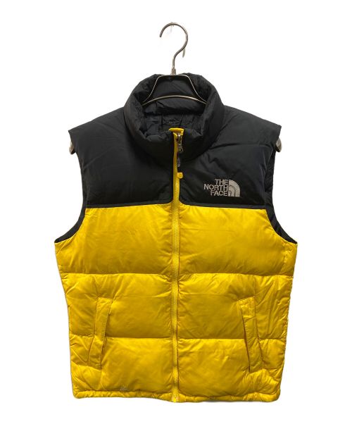 THE NORTH FACE（ザ ノース フェイス）THE NORTH FACE (ザ ノース フェイス) Nuptse Vest イエロー サイズ:90の古着・服飾アイテム