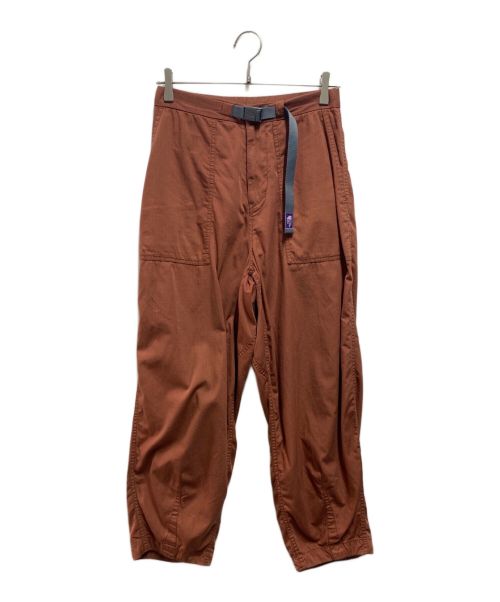 THE NORTHFACE PURPLELABEL（ザ・ノースフェイス パープルレーベル）THE NORTHFACE PURPLELABEL (ザ・ノースフェイス パープルレーベル) Ripstop Wide Cropped Pants ブラウン サイズ:WSの古着・服飾アイテム