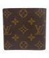 LOUIS VUITTON (ルイ ヴィトン) 2つ折り財布 ブラウン：25000円