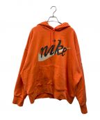 NIKE×Cactus Plant Flea Marketナイキ×カクタスプラントフリーマーケット）の古着「Shoebox Heavyweight Hooded Orange」｜オレンジ