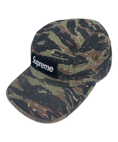 SUPREME（シュプリーム）SUPREME (シュプリーム) Military Camp Cap グリーンの古着・服飾アイテム