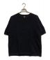 BATONER（バトナ―）の古着「THE SUMMER KNIT T-SHIRT」｜ブラック