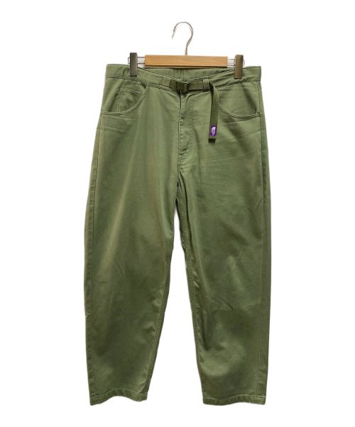 THE NORTHFACE PURPLELABEL（ザ・ノースフェイス パープルレーベル）THE NORTHFACE PURPLELABEL (ザ・ノースフェイス パープルレーベル) Pique Field Pants グリーン サイズ:34の古着・服飾アイテム